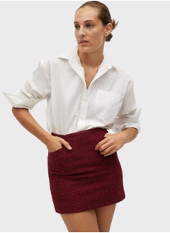 Knitted Mini Skirt