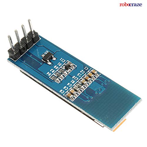 Robocraze 0.91 inch Blue OLED Display Module with I2C/IIC Serial Interface for boards compatible with Arduino - Image 2