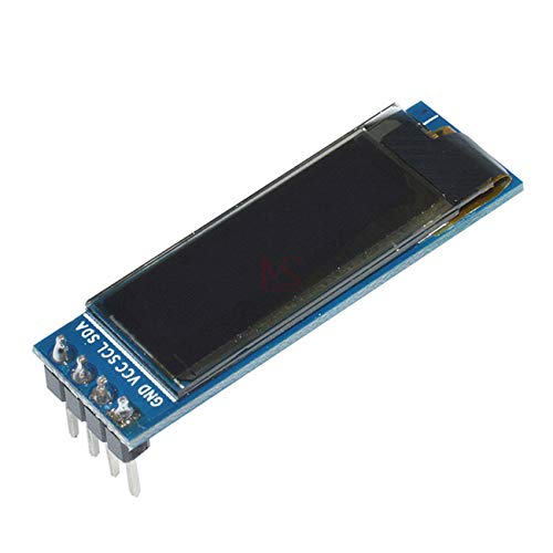 Robocraze 0.91 inch Blue OLED Display Module with I2C/IIC Serial Interface for boards compatible with Arduino - Image 1