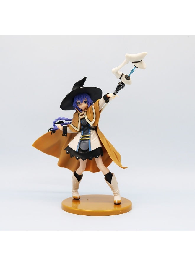 هالامودو التقمص بلا وظيفة روكسي 25 سم مع تفاصيل رائعة، تمثال أنمي ساحر من عالم آخر، هدية تضيف بريقها إلى مكتبك - Image 1