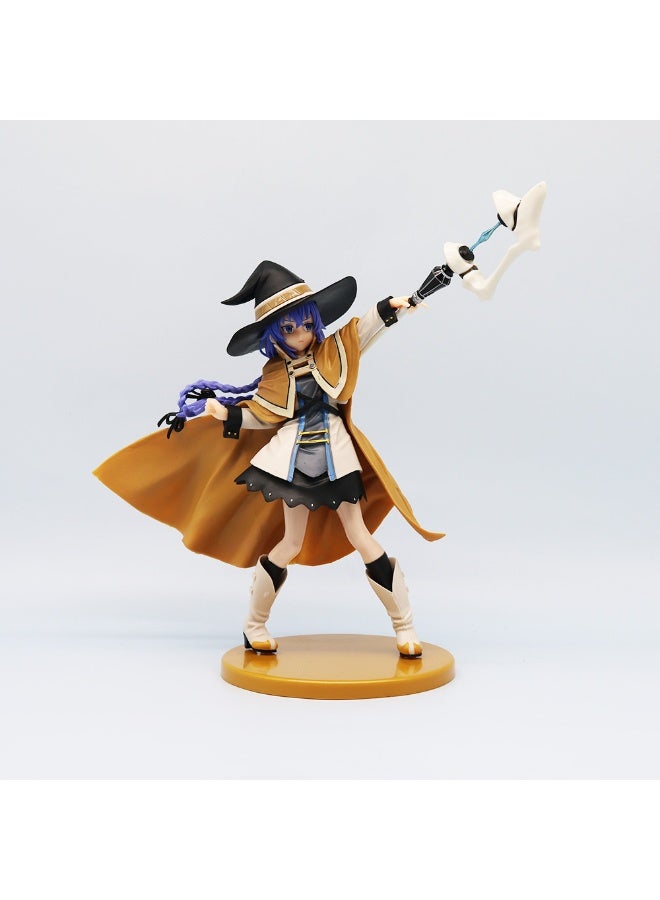 هالامودو التقمص بلا وظيفة روكسي 25 سم مع تفاصيل رائعة، تمثال أنمي ساحر من عالم آخر، هدية تضيف بريقها إلى مكتبك - Image 3