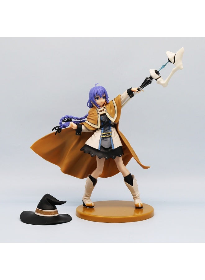 هالامودو التقمص بلا وظيفة روكسي 25 سم مع تفاصيل رائعة، تمثال أنمي ساحر من عالم آخر، هدية تضيف بريقها إلى مكتبك - Image 4