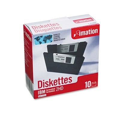 Imation - 3-1/2" Diskettes, Formatted, PC Format, 1.44MB, DS-HD - Image 3