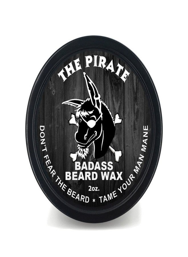 Badass Beard Care Beard Wax For Men - The Pirate Scent, 2 oz - Softens Beard Hair, Leaves Your Beard Looking and Feeling More Dense - Image 2