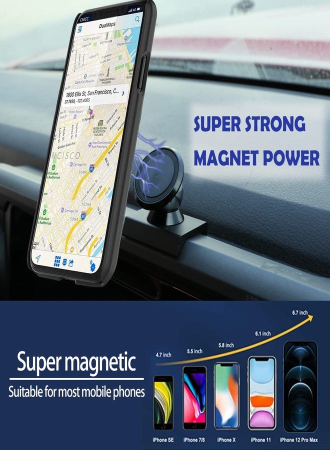 CHEAYAR Car Phone Holder,Car Phone Mount, Magnetic Phone Mount Dash Clip Black for Tacoma 2015 2016 2017 2018 2019 2020 2021 2022 2023. (1 Piece, Type B) - Image 2
