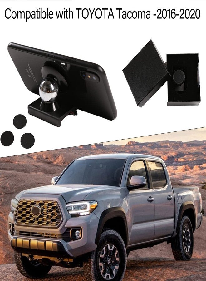 CHEAYAR Car Phone Holder,Car Phone Mount, Magnetic Phone Mount Dash Clip Black for Tacoma 2015 2016 2017 2018 2019 2020 2021 2022 2023. (1 Piece, Type B) - Image 4