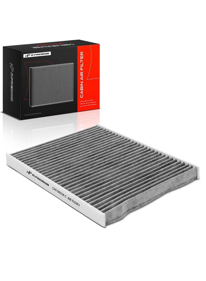 A-Premium Cabin Air Filter with Activated Carbon Compatible with Jeep Gladiator 2020-2022, Wrangler 2018-2023 - 2.0L 3.6L 6.4L - Replace# 68301863AA - Image 1