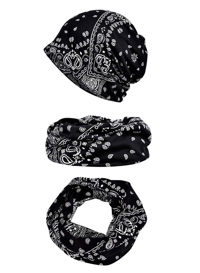 HAWAWA 4pcs Slouchy Beanie Hat for Women Men, Lightweight Chemo Caps Thin Night Sleeping Cap Knitted Hat Scarf - Image 4