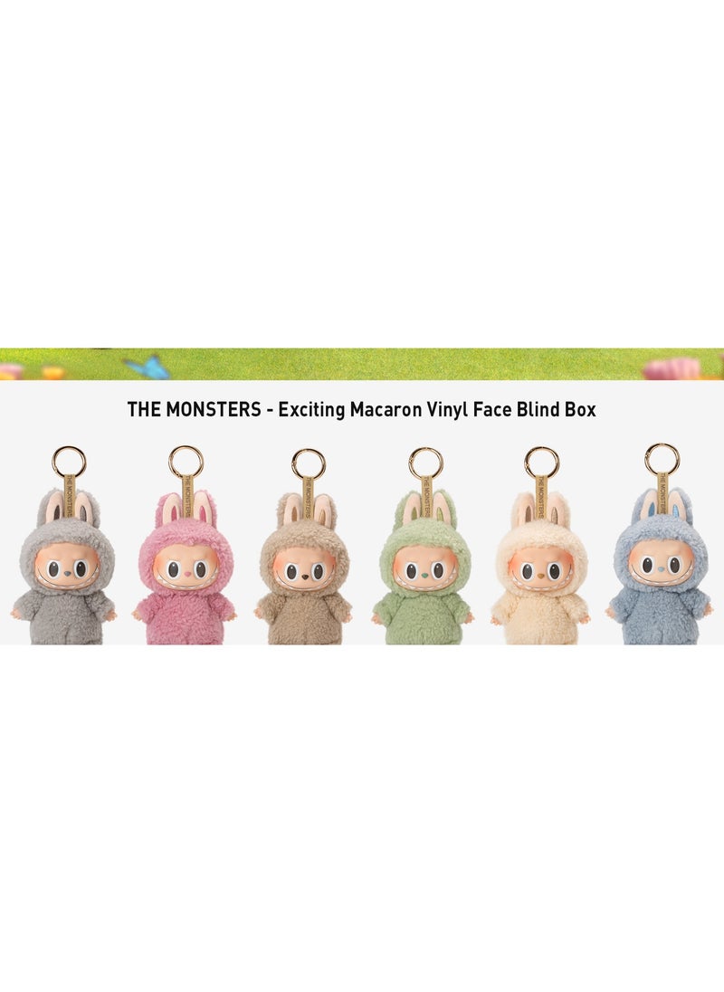 بوب مارت LABUBU THE MONSTERS - ماكرون لذيذ فينيل كيس عمى الوجه (كيس واحد)  - Image 2