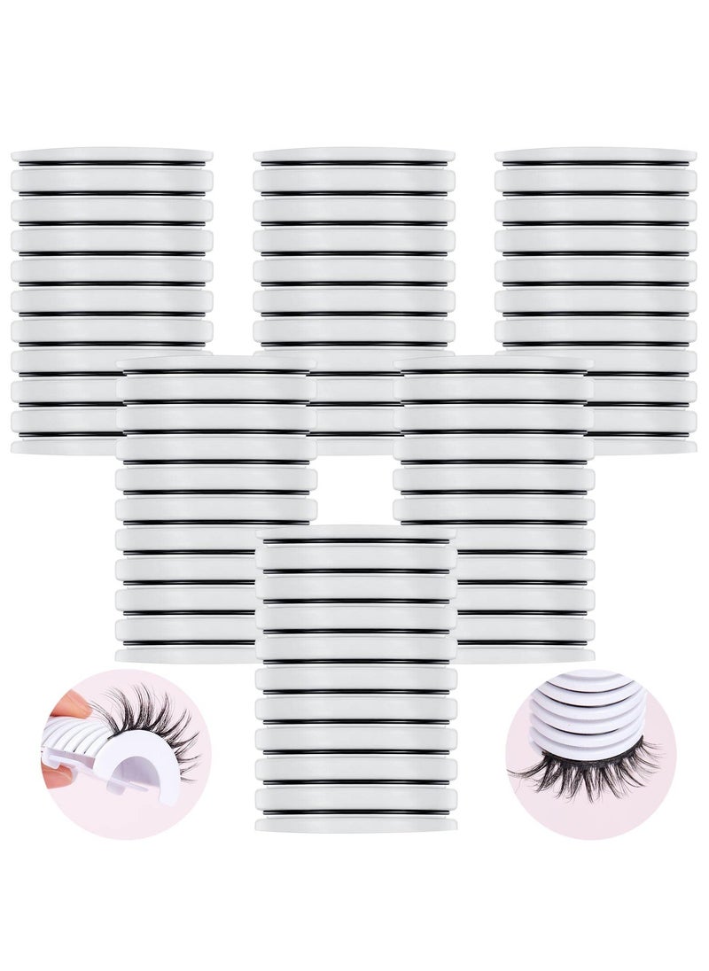 SYOSI - Self Adhesive False Eyelash Strips, Reusable, No Glue, Long Lasting Stickiness, Suitable for Most Strips of False Eyelashes, 1 Pcs 10 Pieces, 6 Pcs 1 Set, a Total of 60 Pieces. - Image 1