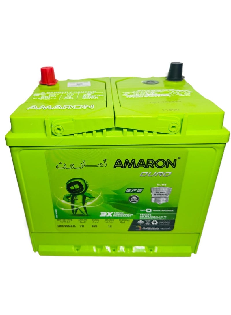 Amaron Car Battery 90D23L / 55D23L / 85D23L EFB Idle-Start-Stop Technology - Image 2