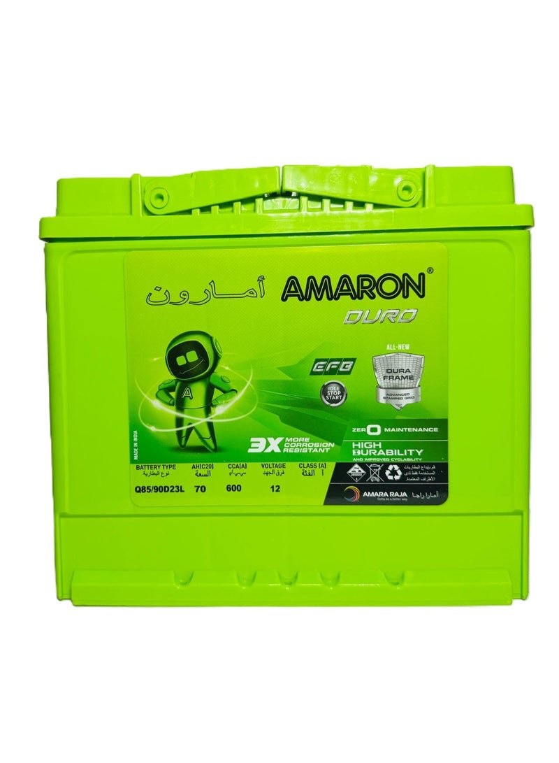 Amaron Car Battery 90D23L / 55D23L / 85D23L EFB Idle-Start-Stop Technology - Image 4