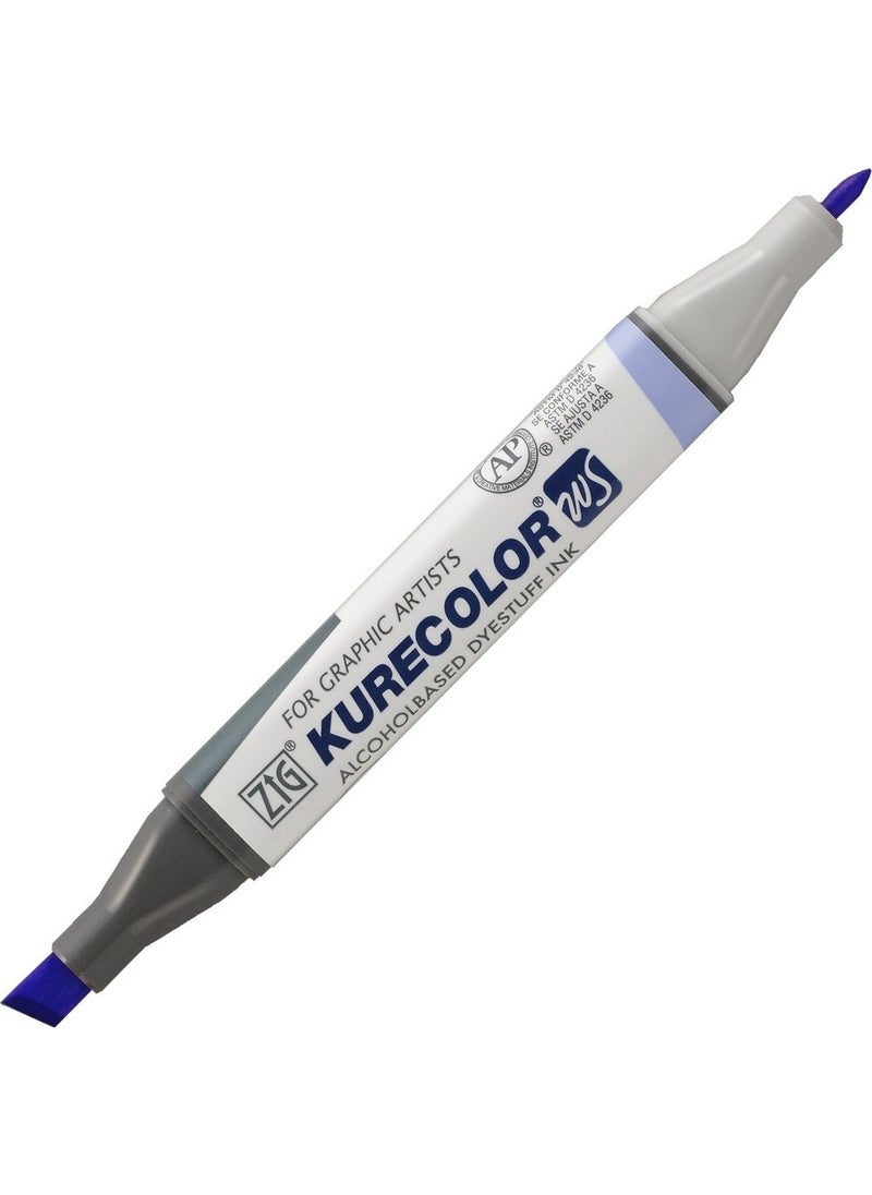 Zig Kurecolor KC3000 Twin S Marker Pen 364 Cornflower Blue  - Image 2