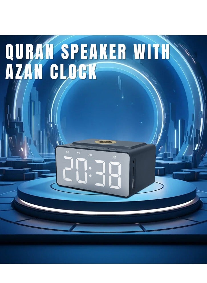 New Arrival Muslim Lcd Digital Sound Azan 5 Prayer Islamic Azan Alarm Al Fajr Clock  - Image 2