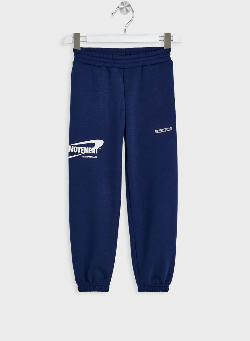 The Giving Movement Kids Space Printed Joggers