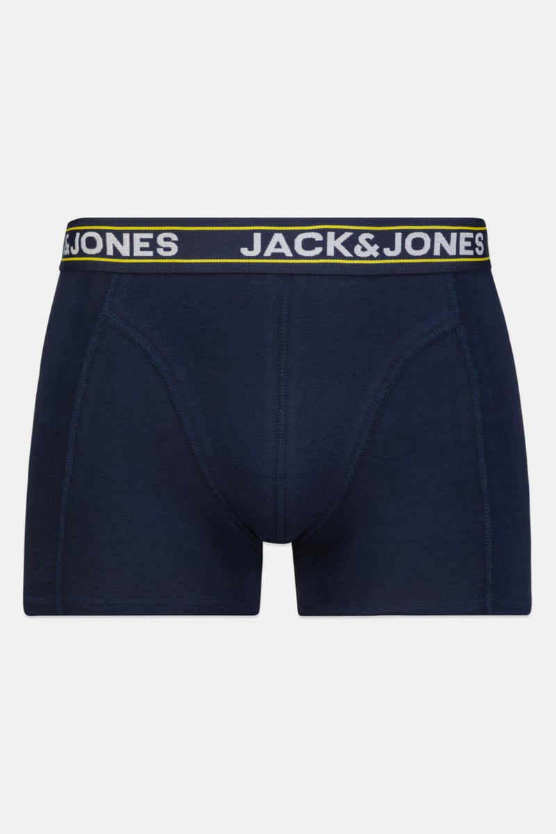 Jack Jones Men 3 Pieces Allover Print Boxer Briefs, Multicolor - Image 5