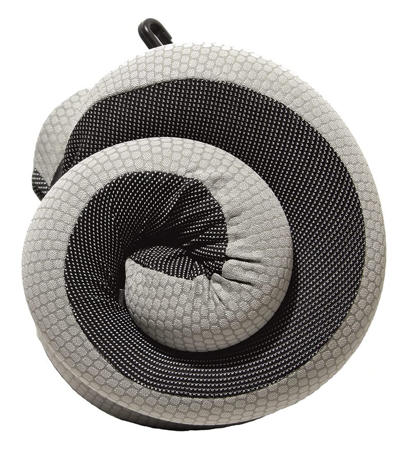 Aeoss Neck Support Memory Foam Travel Neck Pillow | Color: (Grey) - Image 2