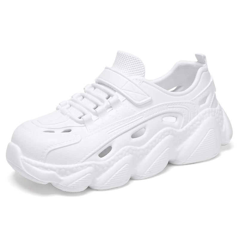 Sale Zhongda Children'S Hollow Hole Shoes Men'S And Women'S Slip-On Sandals Seaside Holiday Wading Shoes - Image 1