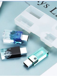 Graffiti Resin Memory Silicone Mold With 1 Flash Drives 8 Gb 