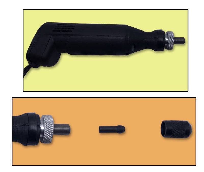 DIY Crafts 10x Diamond Burrs, Diamond Burrs, Tools Minicraft Machine/Mini Drill Machine+12V Speed And Direction Control Stabilizer Elimeter Box Adjustable(10x Diamond Burrs, Diamond Burrs) - Image 2