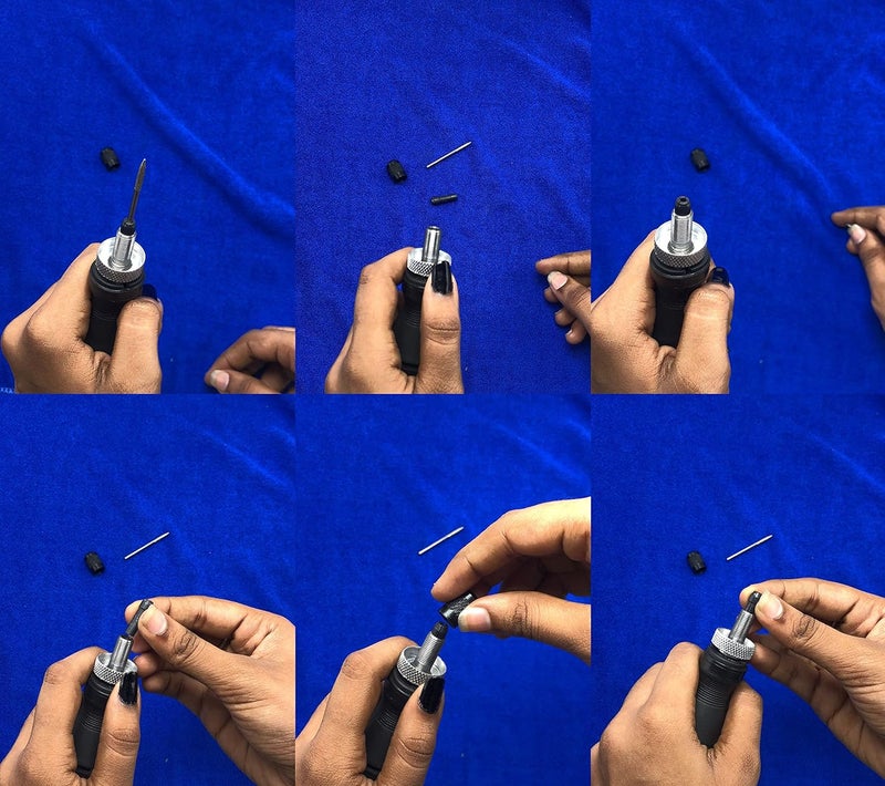 DIY Crafts 10x Diamond Burrs, Diamond Burrs, Tools Minicraft Machine/Mini Drill Machine+12V Speed And Direction Control Stabilizer Elimeter Box Adjustable(10x Diamond Burrs, Diamond Burrs) - Image 5