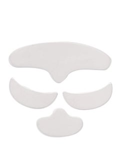ZJchao ZJchao Wrinkle Patches 4Pcs Anti Wrinkle Silicone Patch Pad Facial Wrinkle Patches Skin Lifting Reusable Forehead Eye Face Chin Patch for Women Reducing Eye and Around Mouth and Upper Lip Wrinkles 