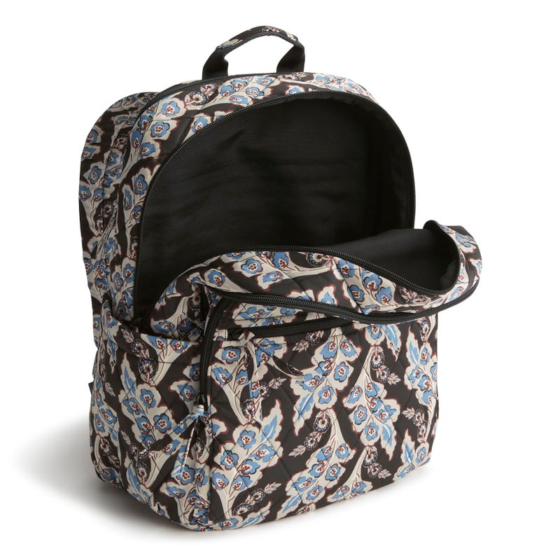 Vera Bradley حقيبة ظهر كبيرة من فيرا برادلي للسيدات - بانكروفت - قماش تويِل للأداء، كاليكس + كويل باللون الأسود، مقاس واحد - Image 3