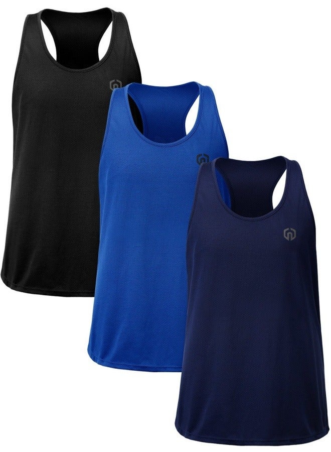 NIBEMINENT Unisex Performance Running Tank Top for Marathon Training, Track & Field, Fitness Workouts - Quick-Dry Breathable Lightweight Sports Shirt with Athletic Cut  - Image 1