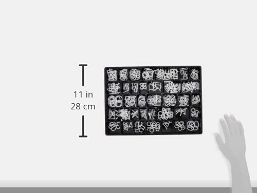 Quartet Characters for Felt Letter Boards 1 Inch Helvetica White 300 Letters Numbers and Symbols 4423 - Image 5