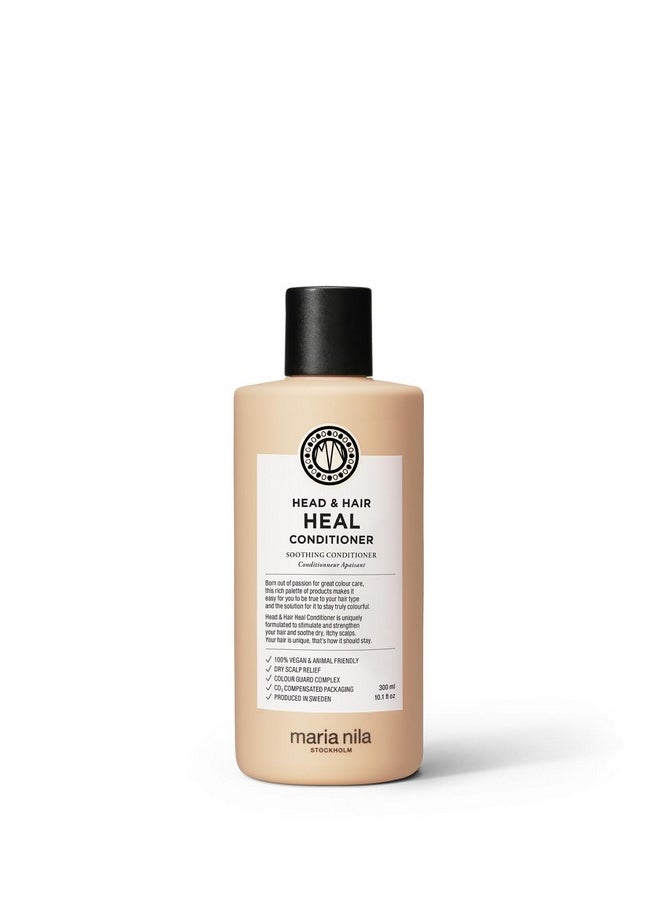 Maria Nila - Head & Hair Heal Conditioner 10.1 Fl Oz Soothing Aloe Vera For Dry & Itchy Scalps 100% Vegan & Sulfate/Paraben Free - Image 1
