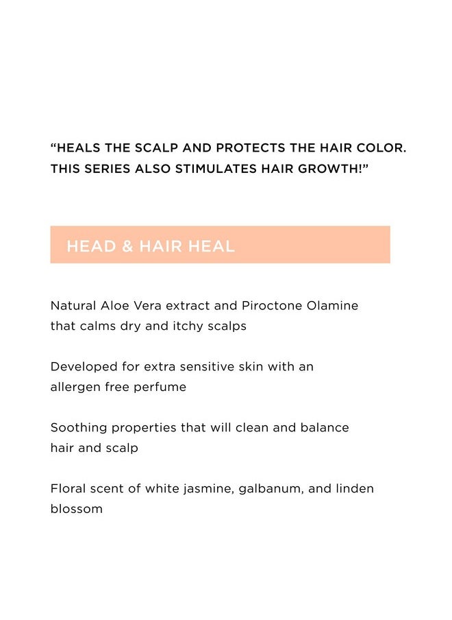 Maria Nila - Head & Hair Heal Conditioner 10.1 Fl Oz Soothing Aloe Vera For Dry & Itchy Scalps 100% Vegan & Sulfate/Paraben Free - Image 1