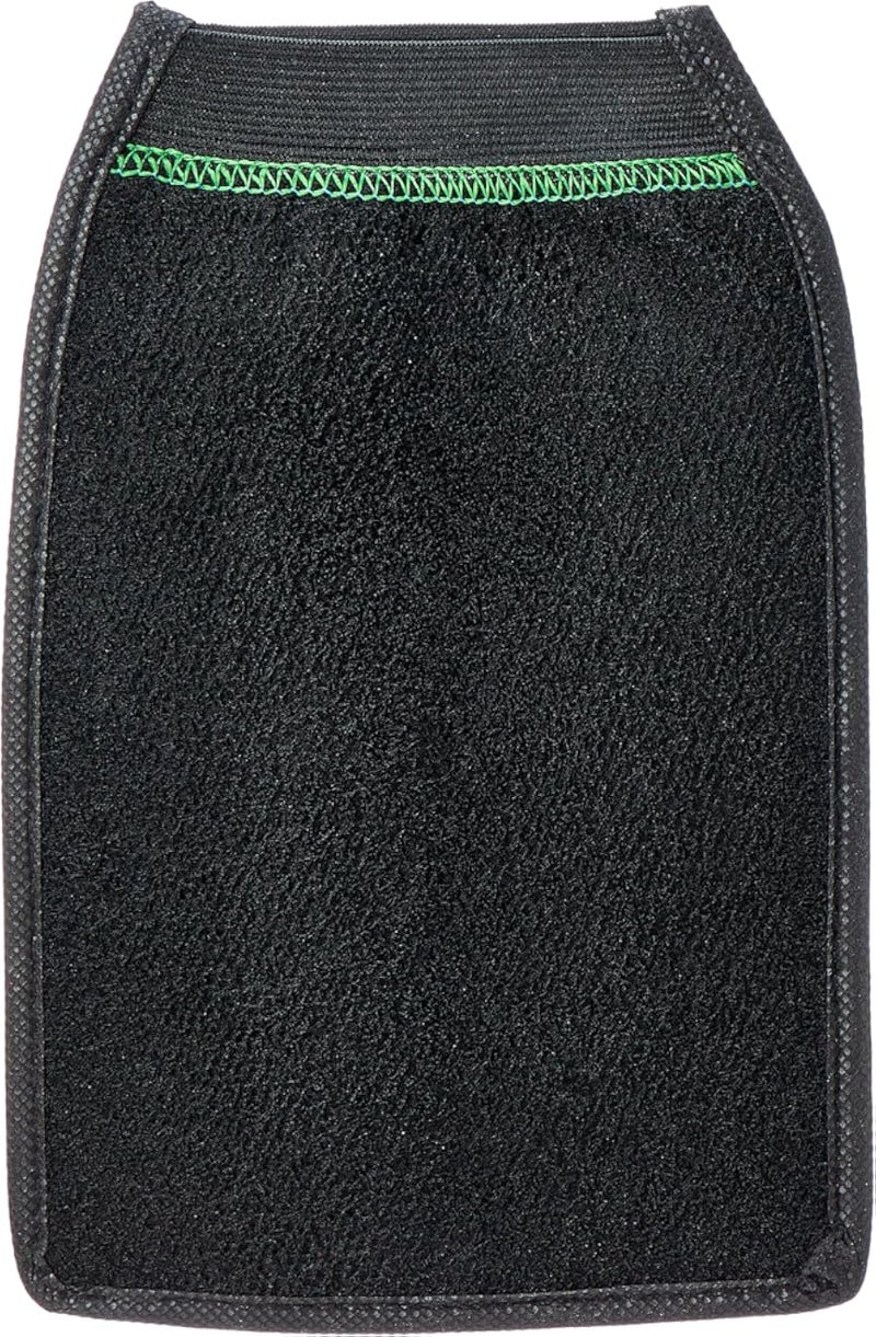 Moroccan Bath Loofah, Black