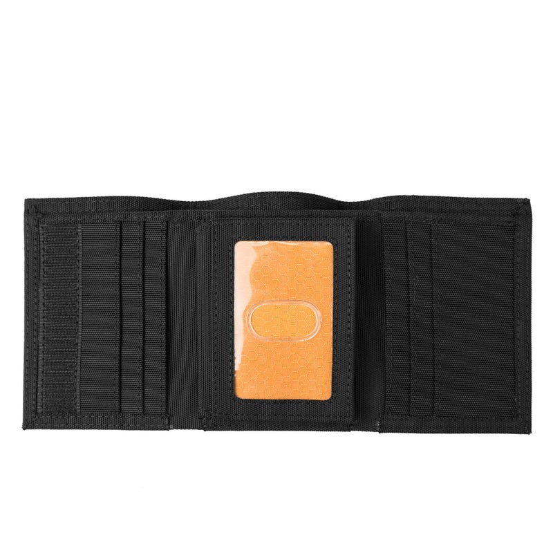Timberland PRO Men's Cordura Nylon Rfid Trifold Wallet With Id Window, black, One Size - Image 2