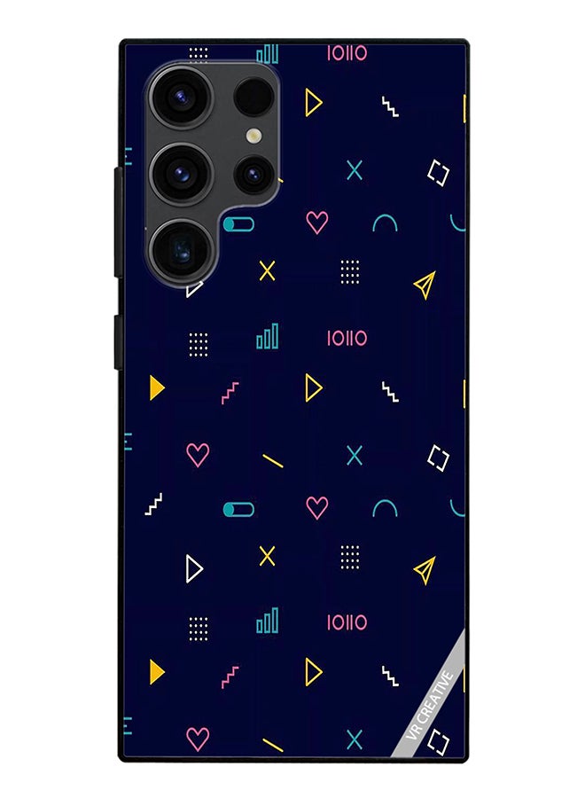 VR CREATIVE Protective Case Cover For Samsung Galaxy S24 Ultra Design Multicolour - Image 1