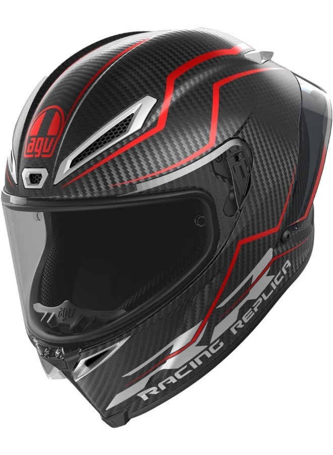 AGV PISTA GP RR E2206 DOT MPLK PERFORMANTE CARBON/RED M - Image 1