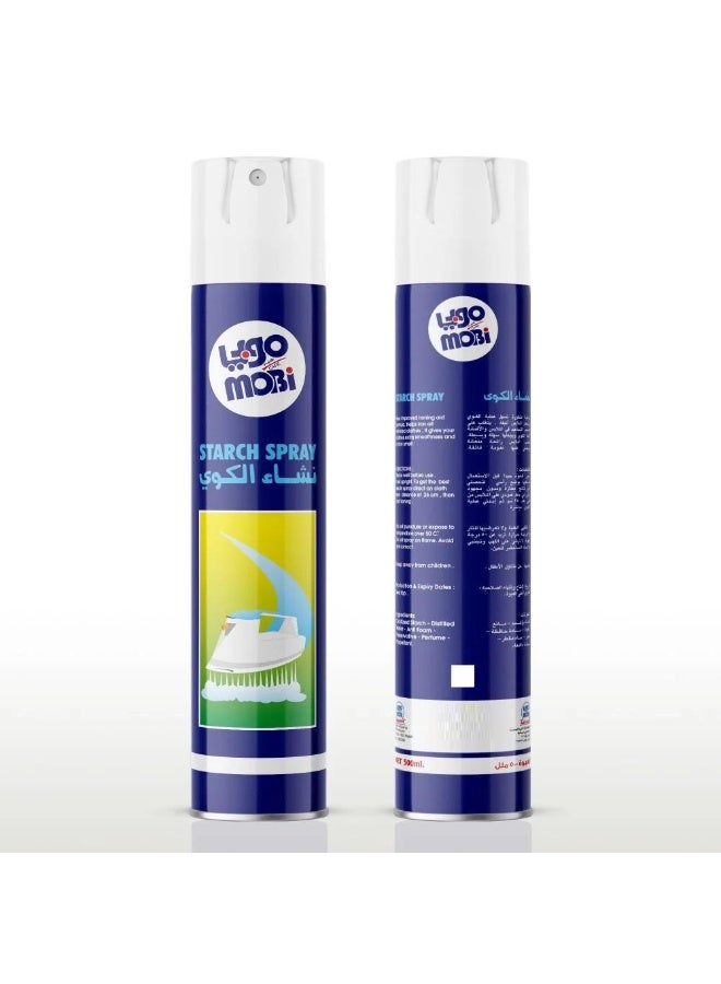 MOBi Fabric Starch Spray Pack of 3 Bottles (500ml Each) - Image 2