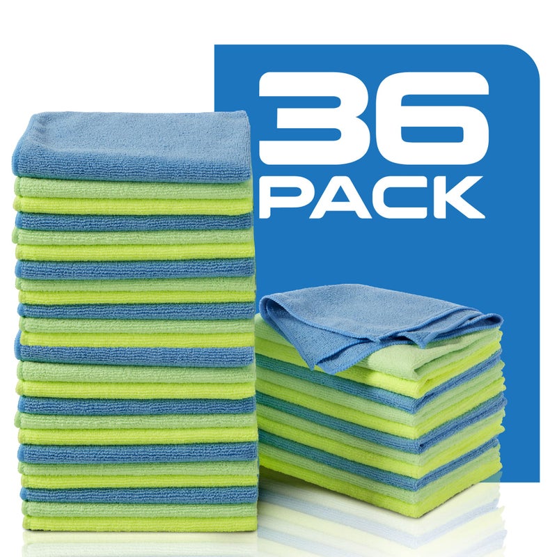 Zwipes Microfiber Towel Cleaning Cloths, 36 Pack, Assorted, (737) - Image 2