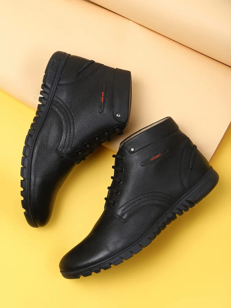 Red Chief Comfortable Genuine Leather Semi Formal Casual Shoe For Men | Rc3508 Tan