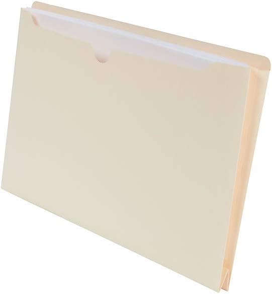 Staples 440374 Manila File Jackets with Reinforced Tab Legal 2Inch Expansion 50Box - Image 2