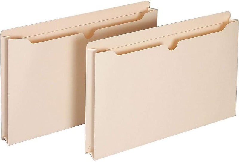 Staples 440374 Manila File Jackets with Reinforced Tab Legal 2Inch Expansion 50Box - Image 4