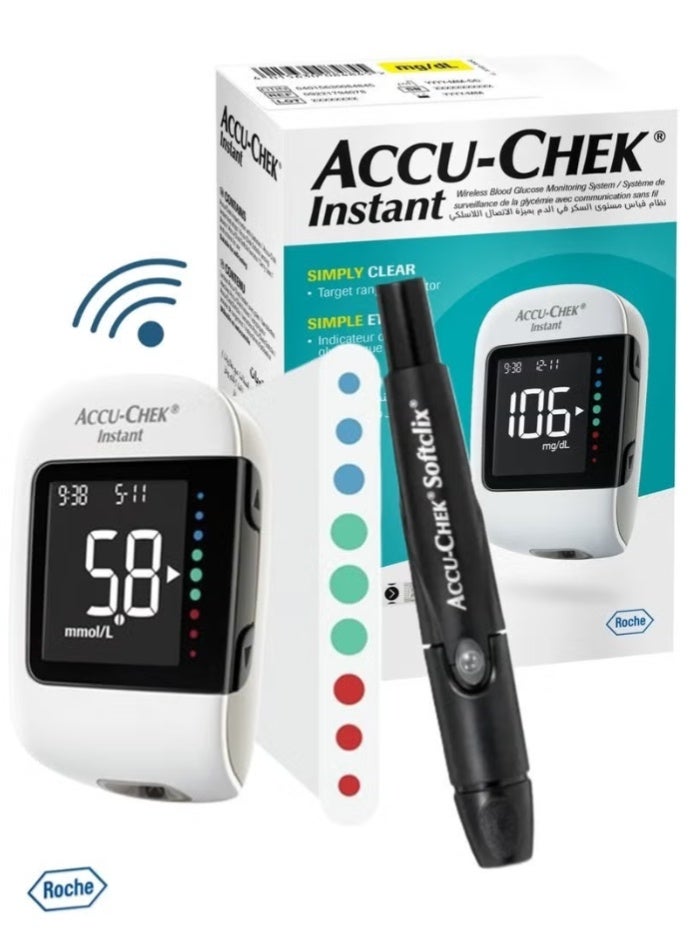 Accu-Chek Instant Blood Glucose Monitoring System – High Accuracy and Easy to Use - Image 1