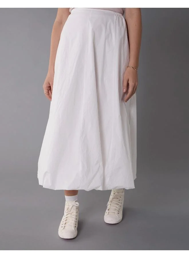 امريكان ايجل AE High-Waisted Maxi Bubble Skirt
