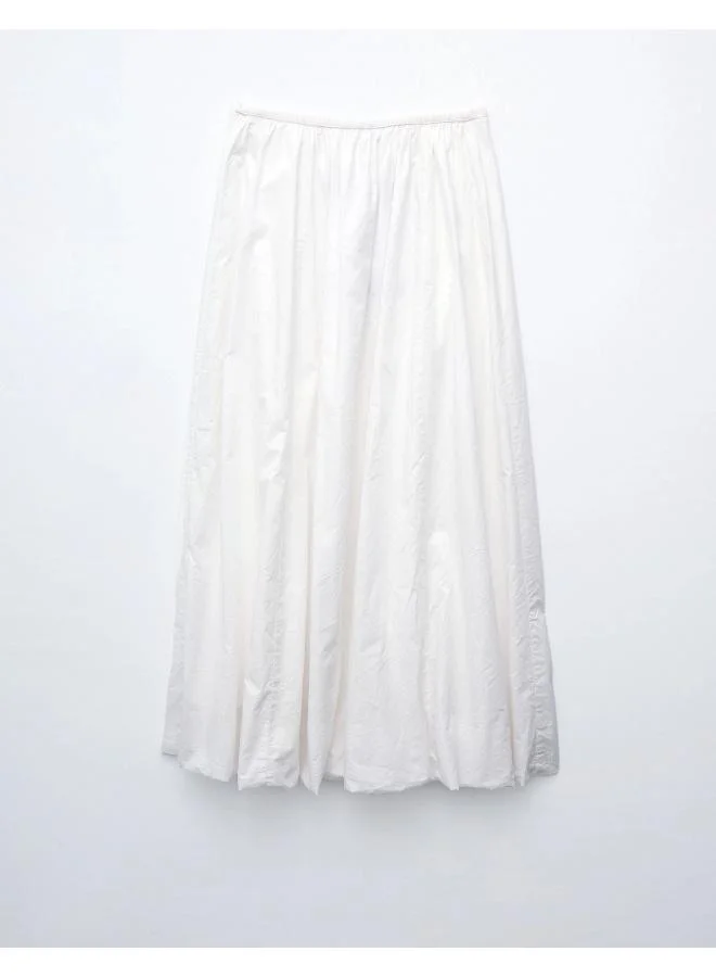 امريكان ايجل AE High-Waisted Maxi Bubble Skirt