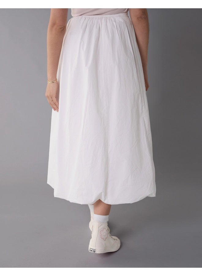 American Eagle AE High-Waisted Maxi Bubble Skirt  - Image 4