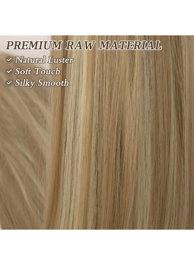 Drawstring Ponytail Extension - 34 Inch Long Straight Blonde Ponytail Hair Extensions Synthetic Fake Pony Tails Hairpieces Clip In Ponytail For Women Girls Daily- Light Ash Blonde Mixed