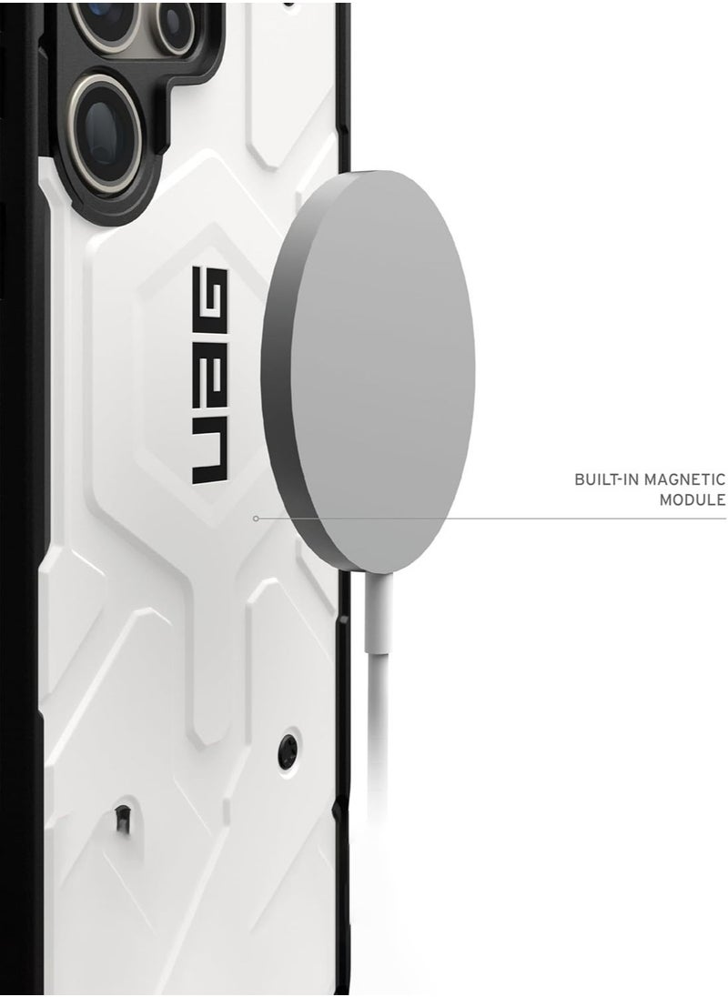 Urban Armor Gear - UAG Pathfinder Pro MagSafe for Samsung Galaxy S24 ULTRA Case Cover [18 Feet Drop tested]  - White - Image 1
