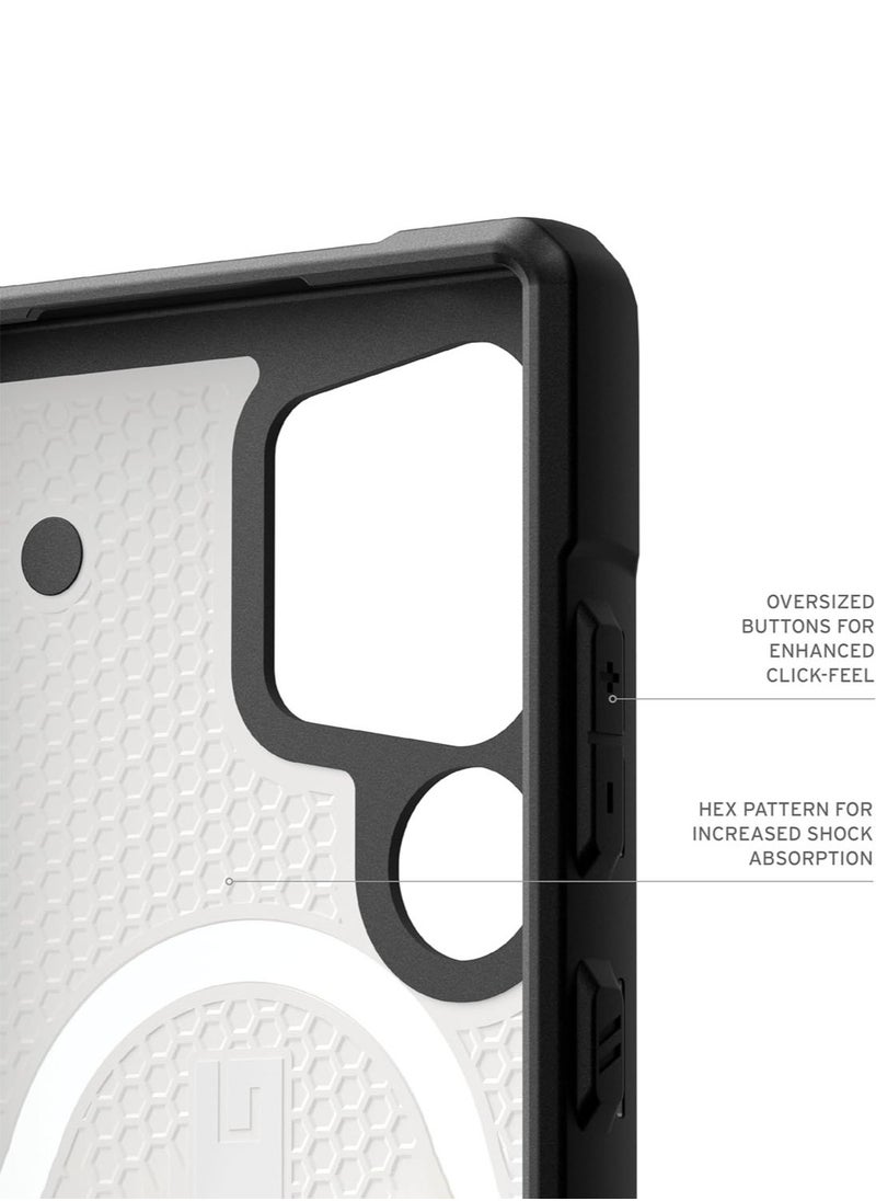 Urban Armor Gear - UAG Pathfinder Pro MagSafe for Samsung Galaxy S24 ULTRA Case Cover [18 Feet Drop tested]  - White - Image 1