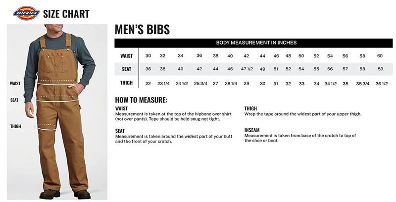 Dickies سراويل دكي للرجال، لون خشب مغسول، 32W x 30L US - Image 5