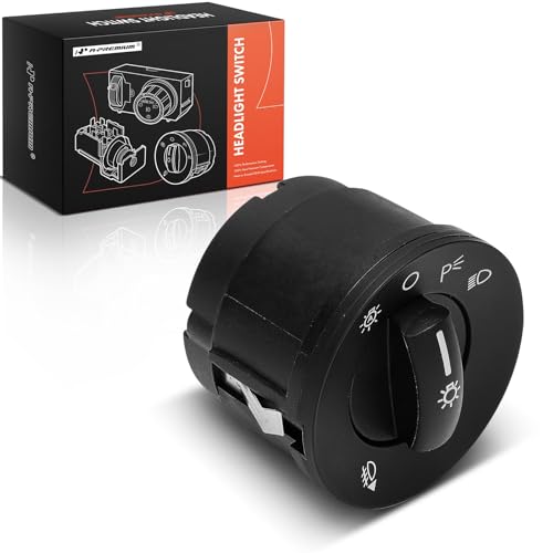 A-Premium Headlight Switch Instrument Panel Headlamp Dimmer Switch Compatible with Ford F-250 F-350 F-450 F-550 Super Duty 2008-2010, Edge 2007-2010 - Image 1