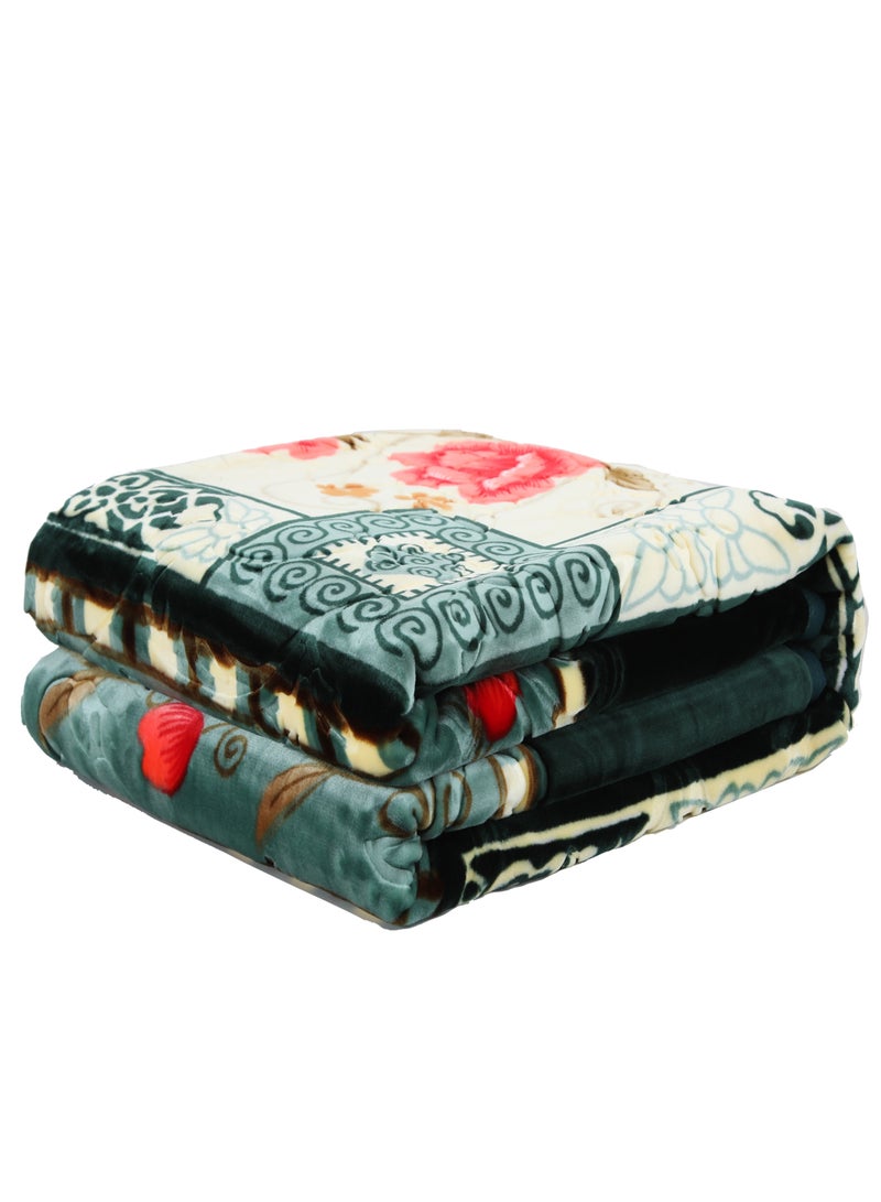 ستارجولد بطانية فائقة النعومة مطبوعة مزدوجة الطبقات من طبقتين ذات جودة ممتازة 11 رطل - Image 2